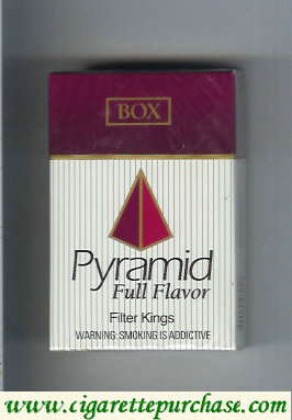Pyramid Full Flavor Filter Kings cigarettes hard box